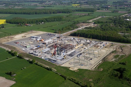 2006: Baufeld des GUD in Hamm-Uentrop