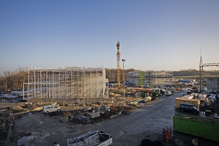 Dezember 2006 - Blick auf die zukünftigen Kühltürme